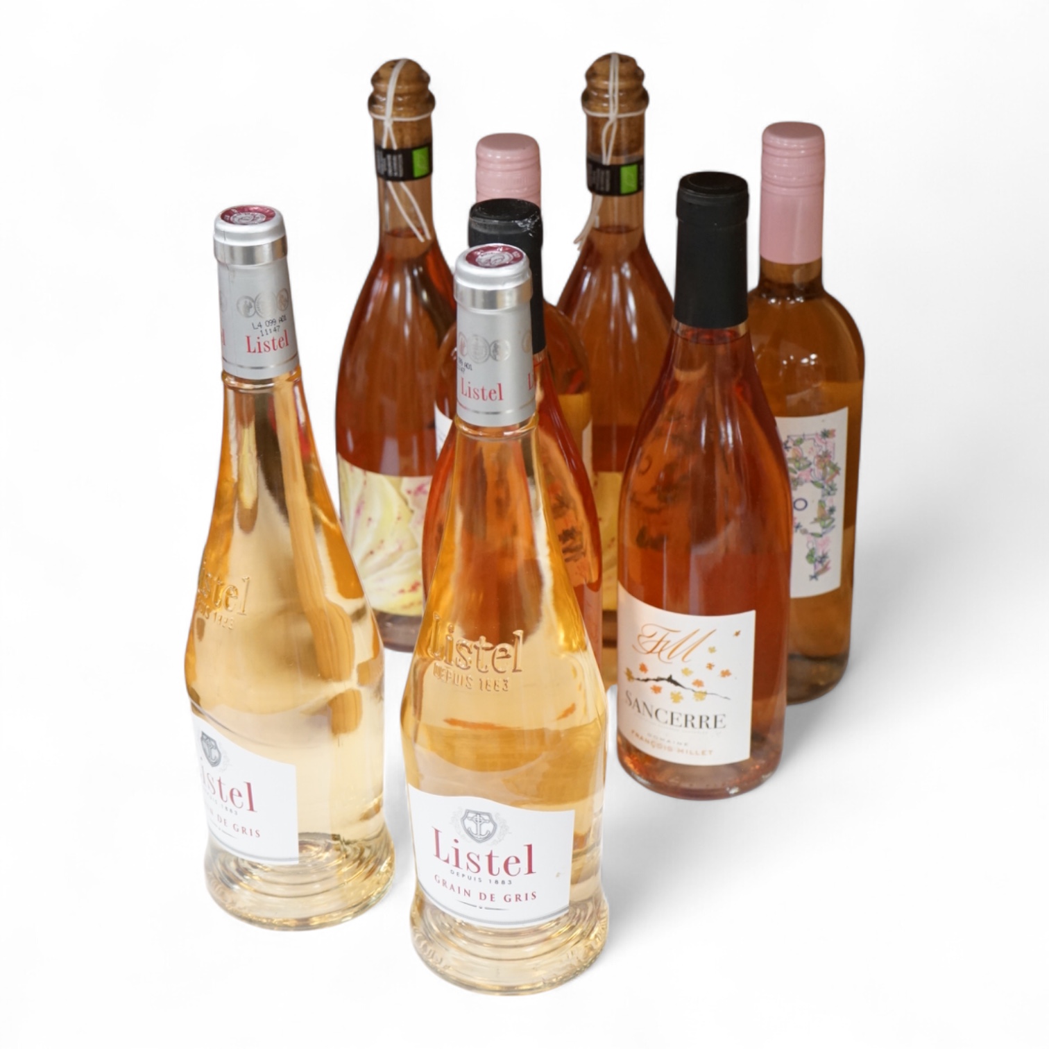Eight bottles of rosé wine to include Sancerre